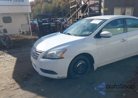 2015 Nissan Sentra S from USA, damaged, VIN 3N1AB7AP5FY377136